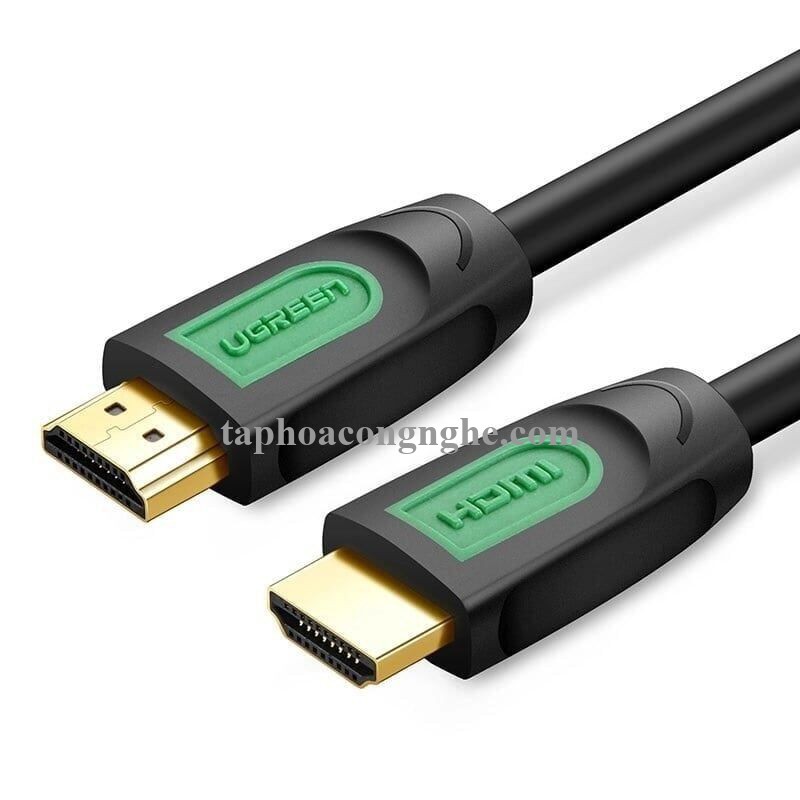 Ugreen 40472 3M màu Đen Cáp tín hiệu HDMI chuẩn 1.4 hỗ trợ phân giải 4K * 2K cáp dẹt HD101 30040472